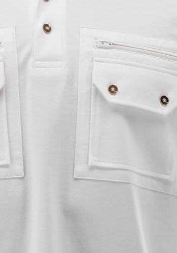 os-trachten-fuzao-poloshirt-herren-kurzarm-baumwolle-schwarz-3xl image 8