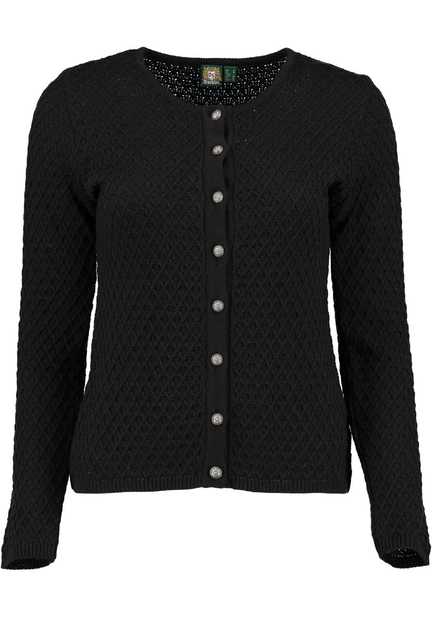 os-trachten-hadeko-strickjacke-damen-cardigan-rundhals image 5
