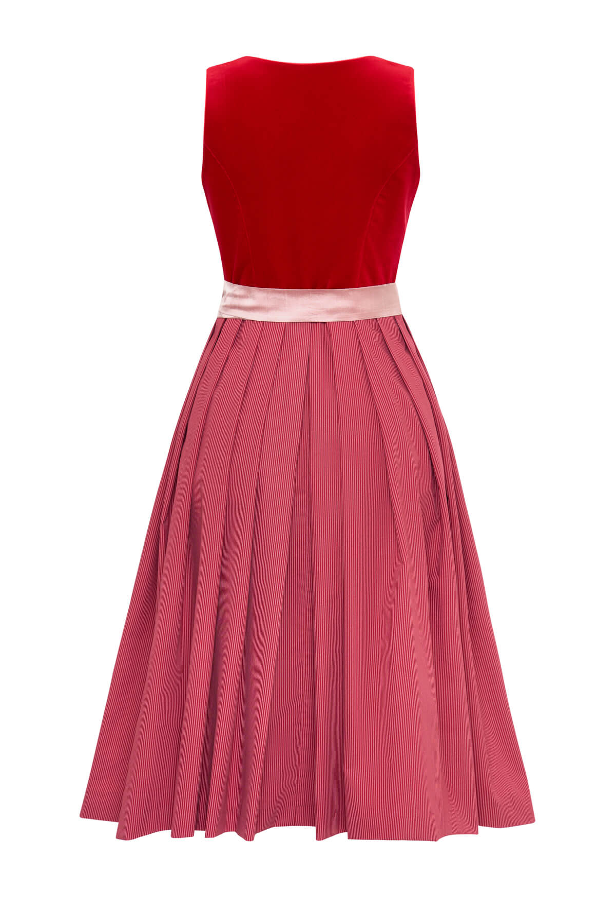 m-nchner-manufaktur-dirndl-fanny-rot-samtdirndl-mit-seidensch-rze image 2
