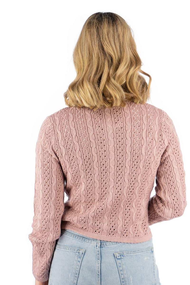 os-trachten-gleki-damen-trachten-strickjacke-zopfmuster-cardigan image 4
