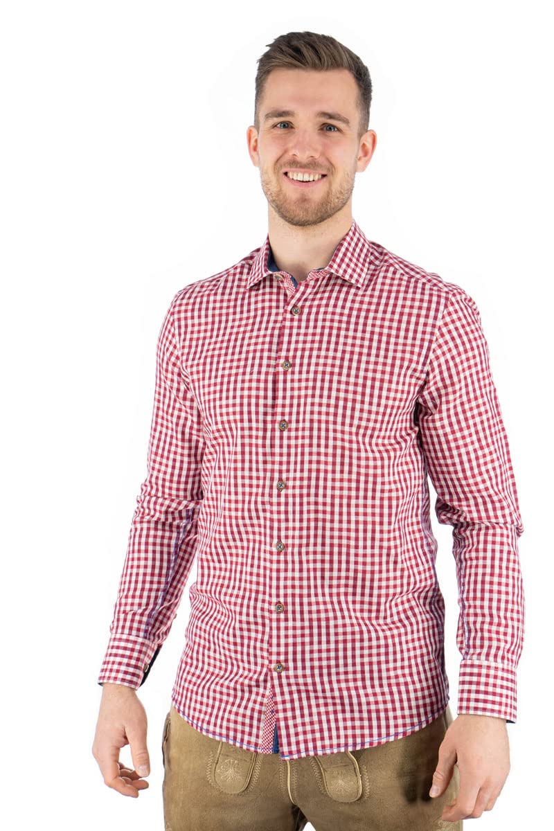 os-trachten-zufir-trachtenhemd-slim-fit-haifischkragen image 2