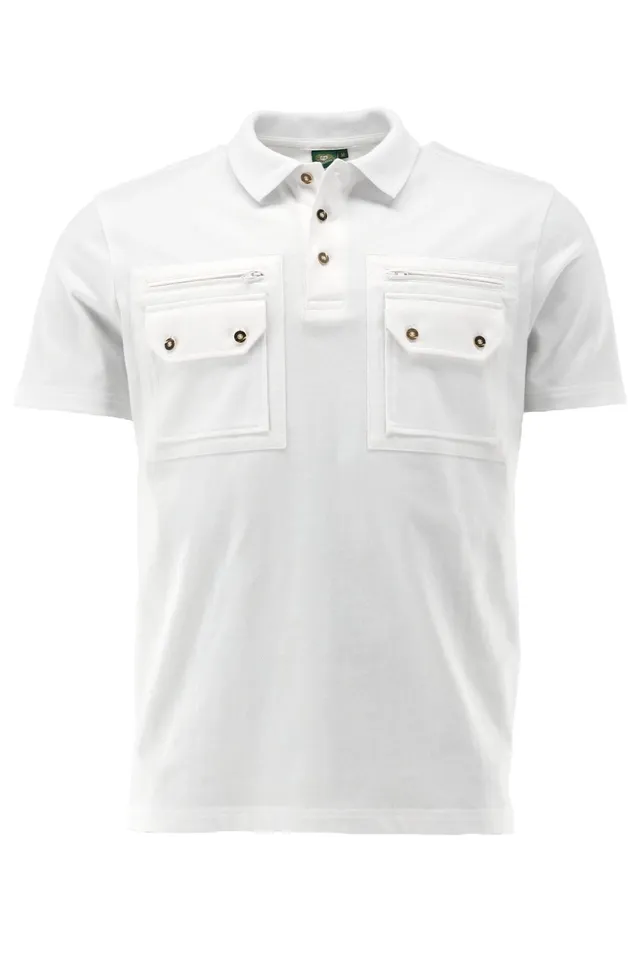 os-trachten-fuzao-poloshirt-herren-kurzarm-baumwolle-schwarz-3xl image 1