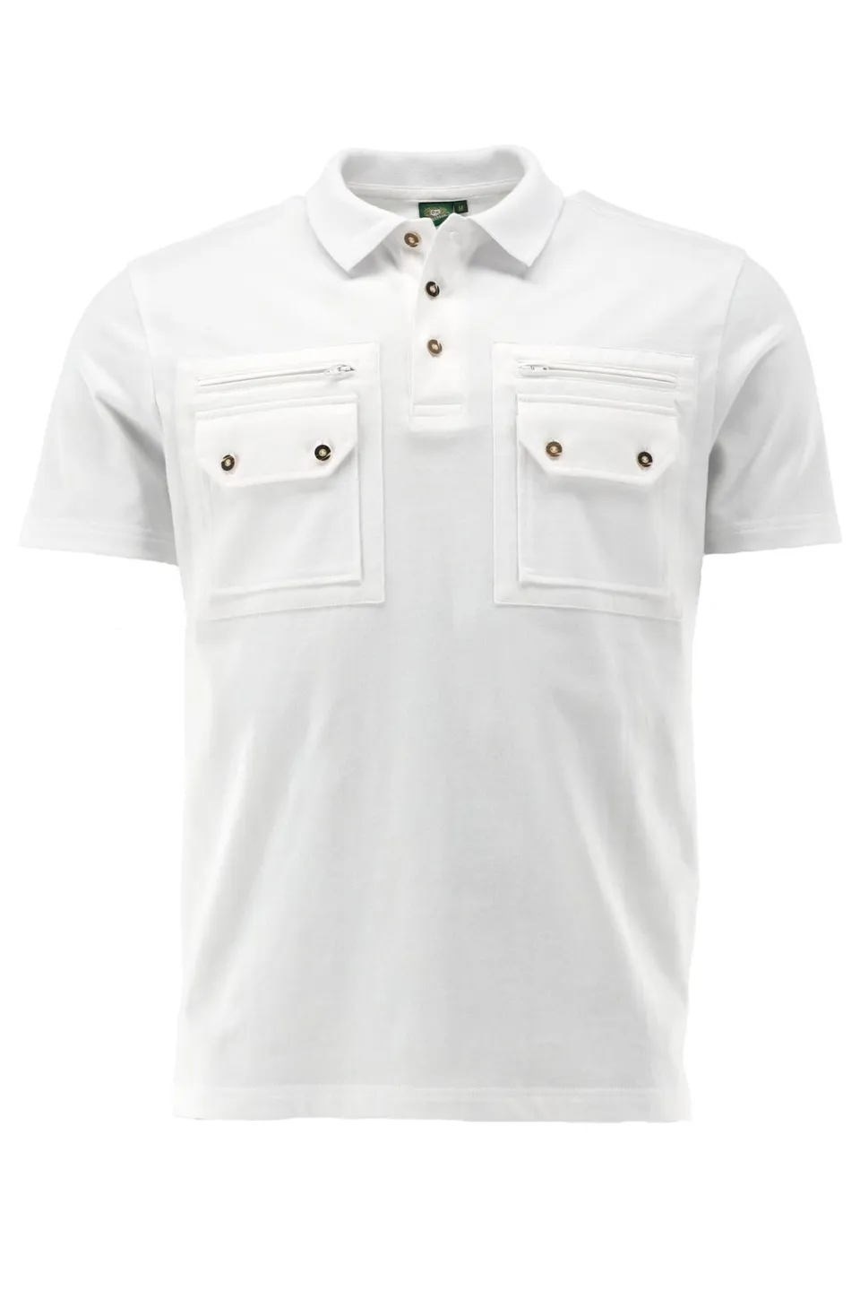 os-trachten-fuzao-poloshirt-herren-kurzarm-baumwolle-schwarz-3xl image 1