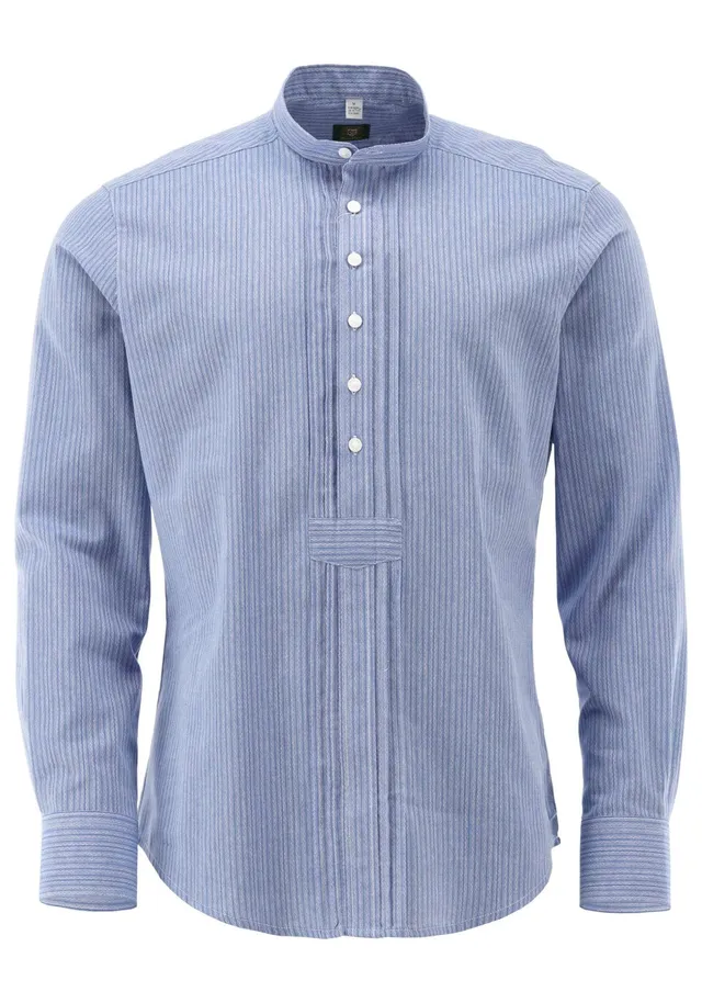 os-trachten-hazau-trachtenhemd-herren-slim-fit-53-54-fest image 1