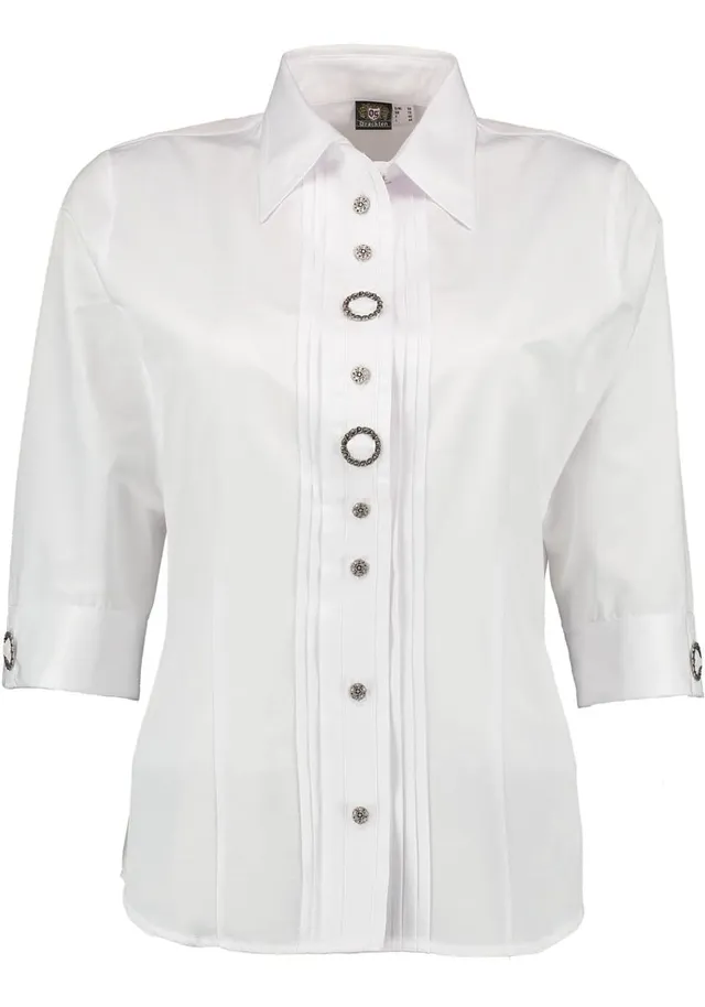 os-trachten-tiseo-damen-trachtenbluse-langarm-liegekragen-tracht image 1