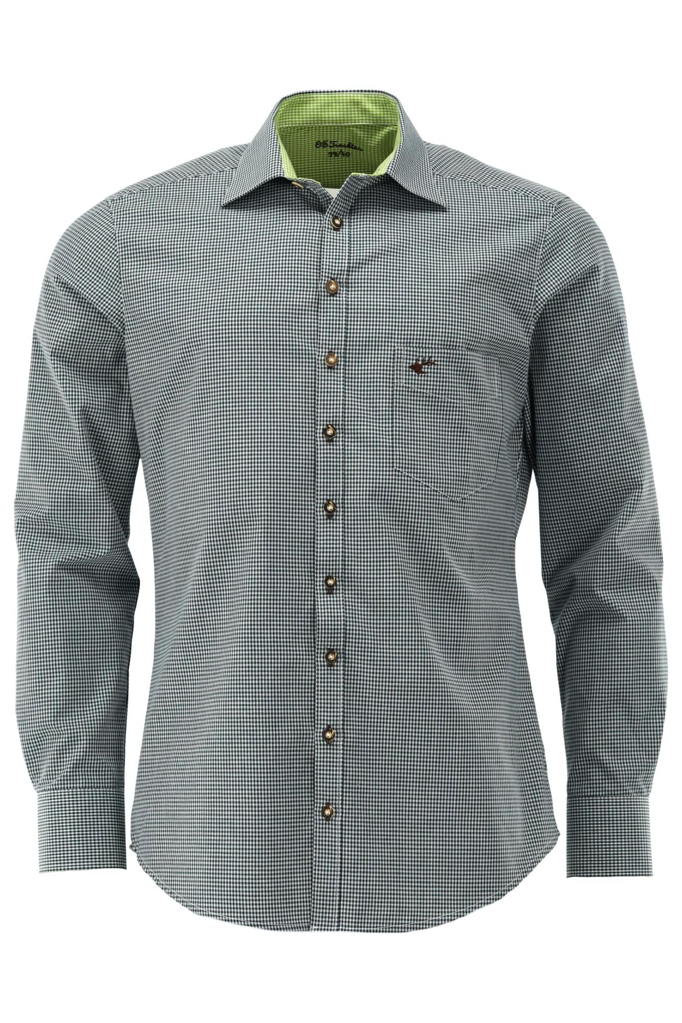 os-trachten-wacodu-trachtenhemd-herren-slim-fit-kleinkaro image 6