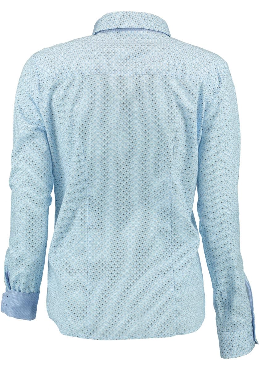 os-trachten-prucra-trachtenbluse-damen-langarm-blau image 2