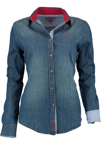 os-trachten-prisi-jeansbluse-denim-used-optik-langarm image 3