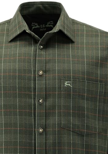 os-trachten-jagdhemd-midat-slim-fit-herren-41-42-langarm image 6
