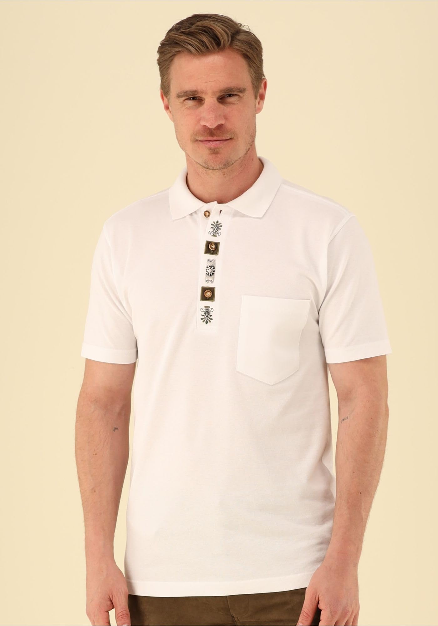 os-trachten-ibafee-poloshirt-herren-regular-fit-dunkelgr-n image 2