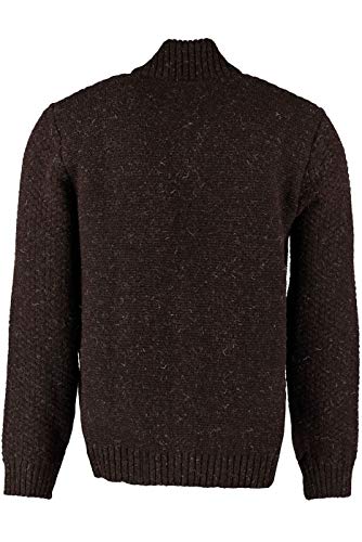 os-trachten-strickjacke-schurwolle-trachtenpullover-dunkelbraun image 6