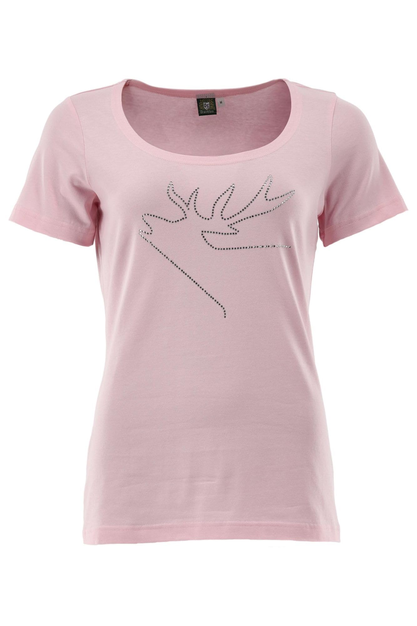 os-trachten-zorino-t-shirt-hirsch-strass-koralle image 1