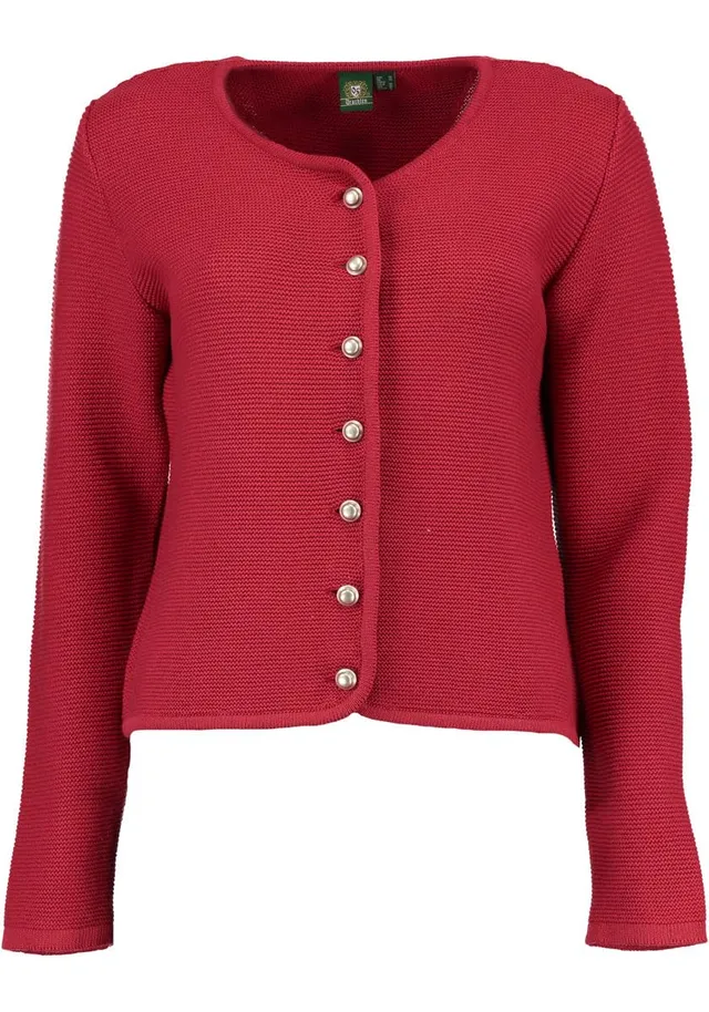 os-trachten-brytos-damen-strickjacke-trachten-cardigan-baumwolle image 1