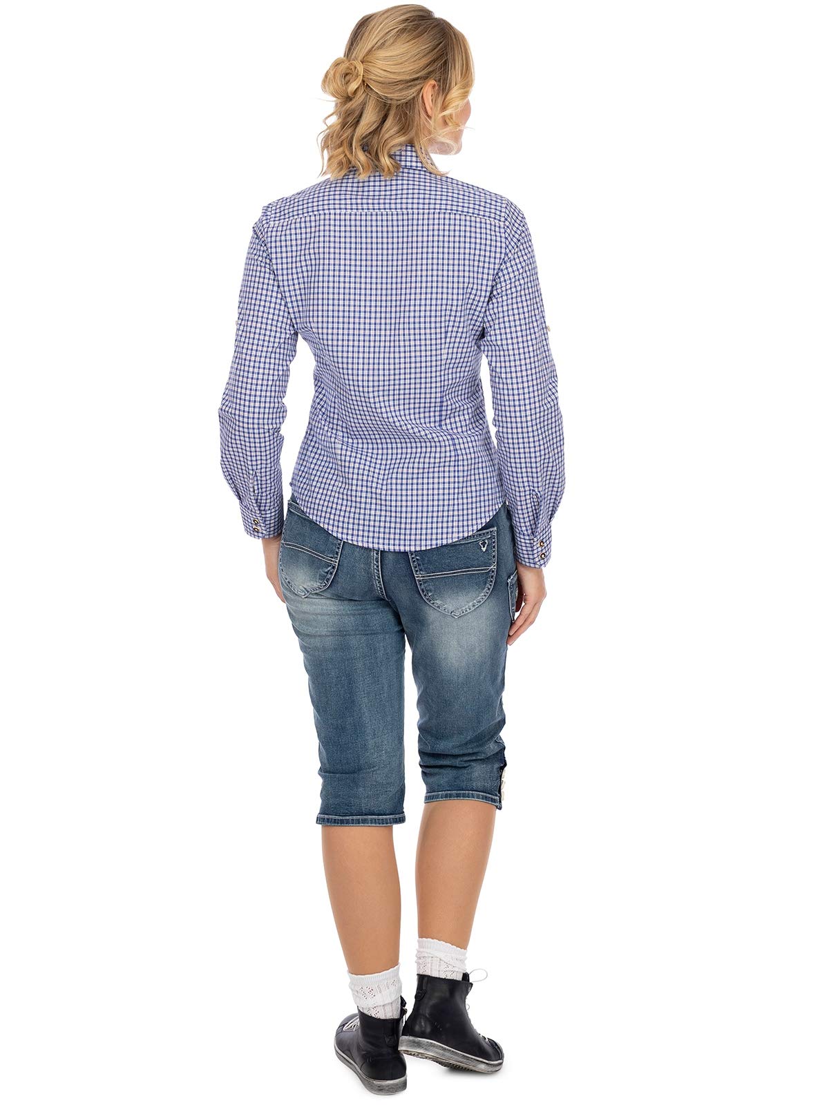 os-trachten-trachtenbluse-450000-3729-kornblau-blau-40-karo image 7