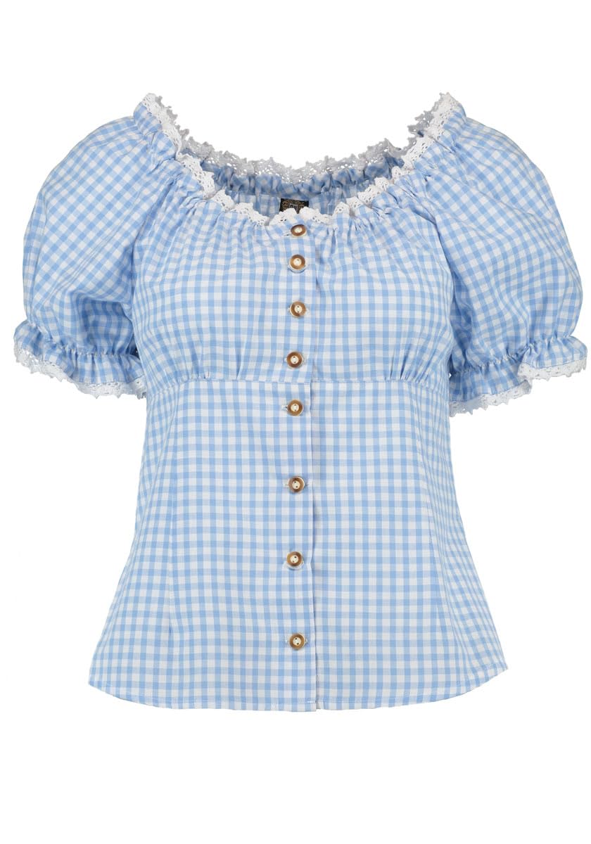 os-trachten-viwod-damen-trachtenbluse-kurzarm-dunkelrot-34-carmen image 5