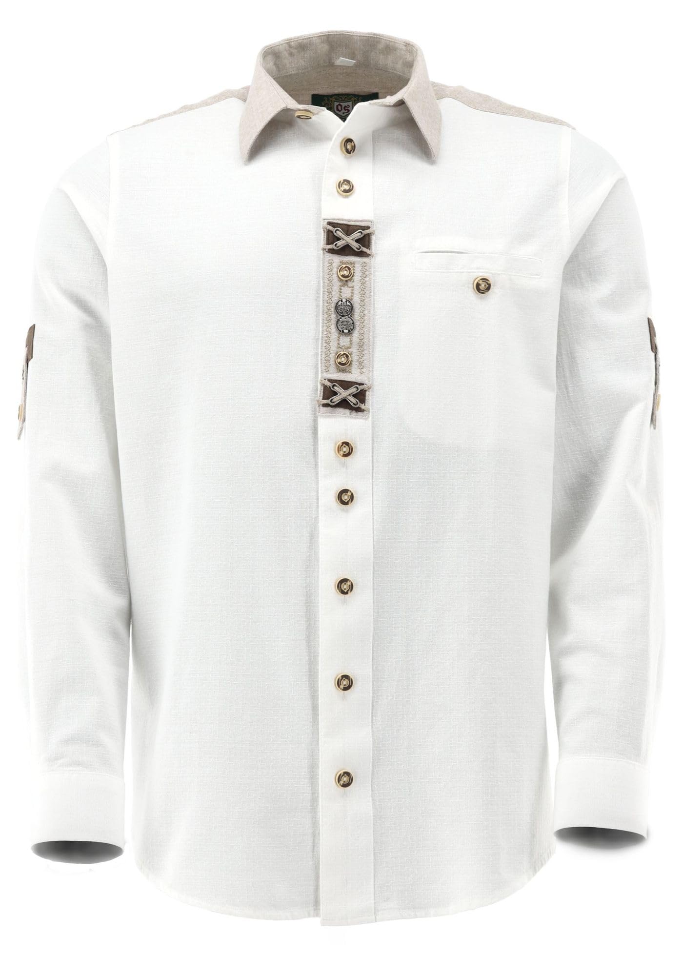 os-trachten-qodari-trachtenhemd-herren-regular-fit-39-40 image 1
