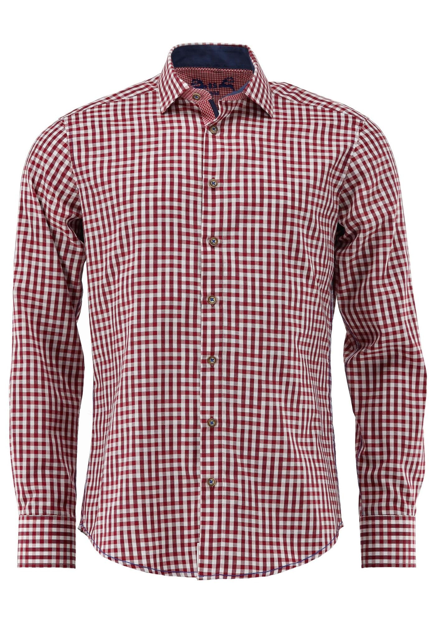 os-trachten-zufir-trachtenhemd-slim-fit-haifischkragen image 1