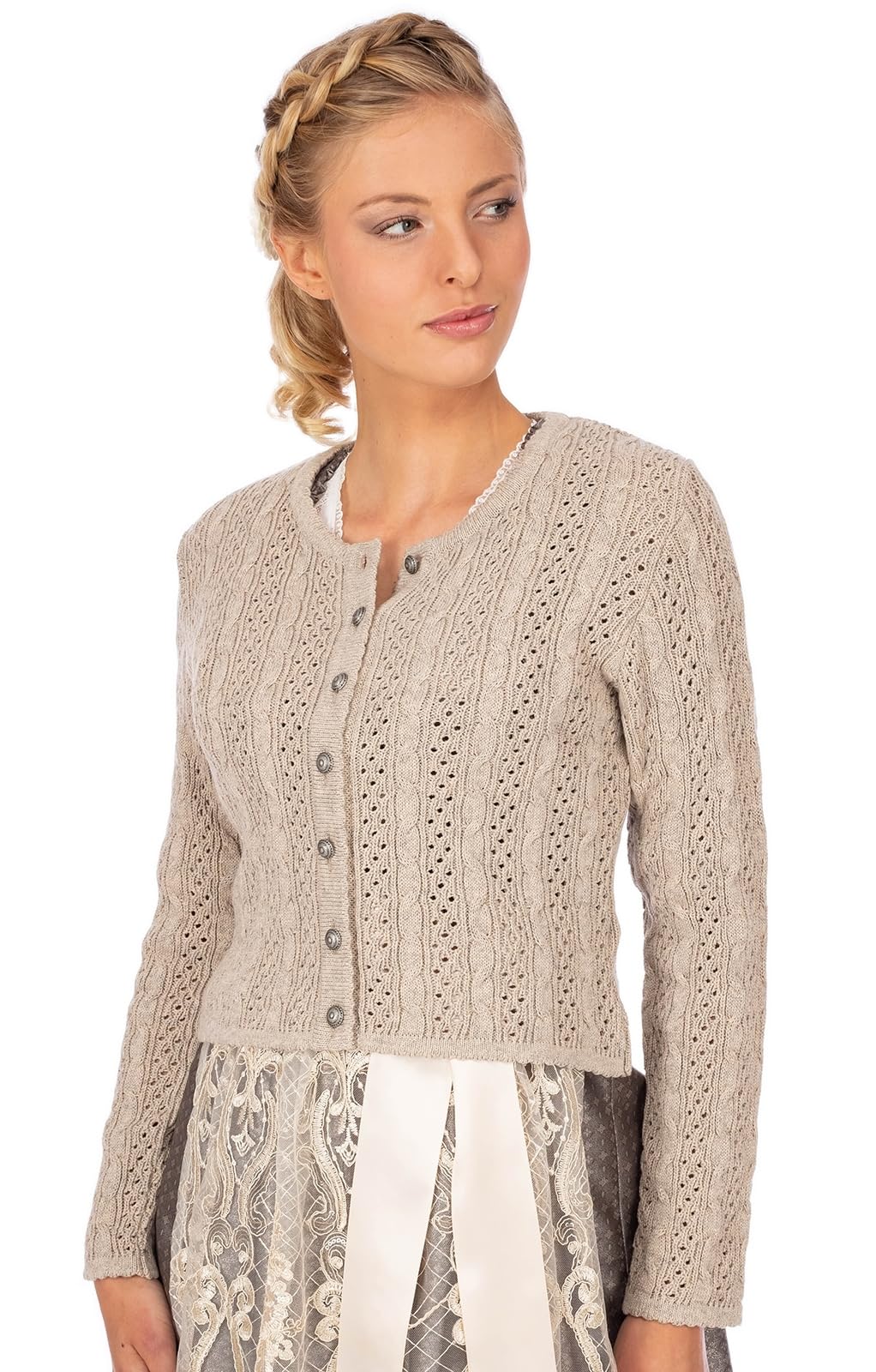 os-trachten-neustadt-damen-strickjacke-natur-42-457005 image 3