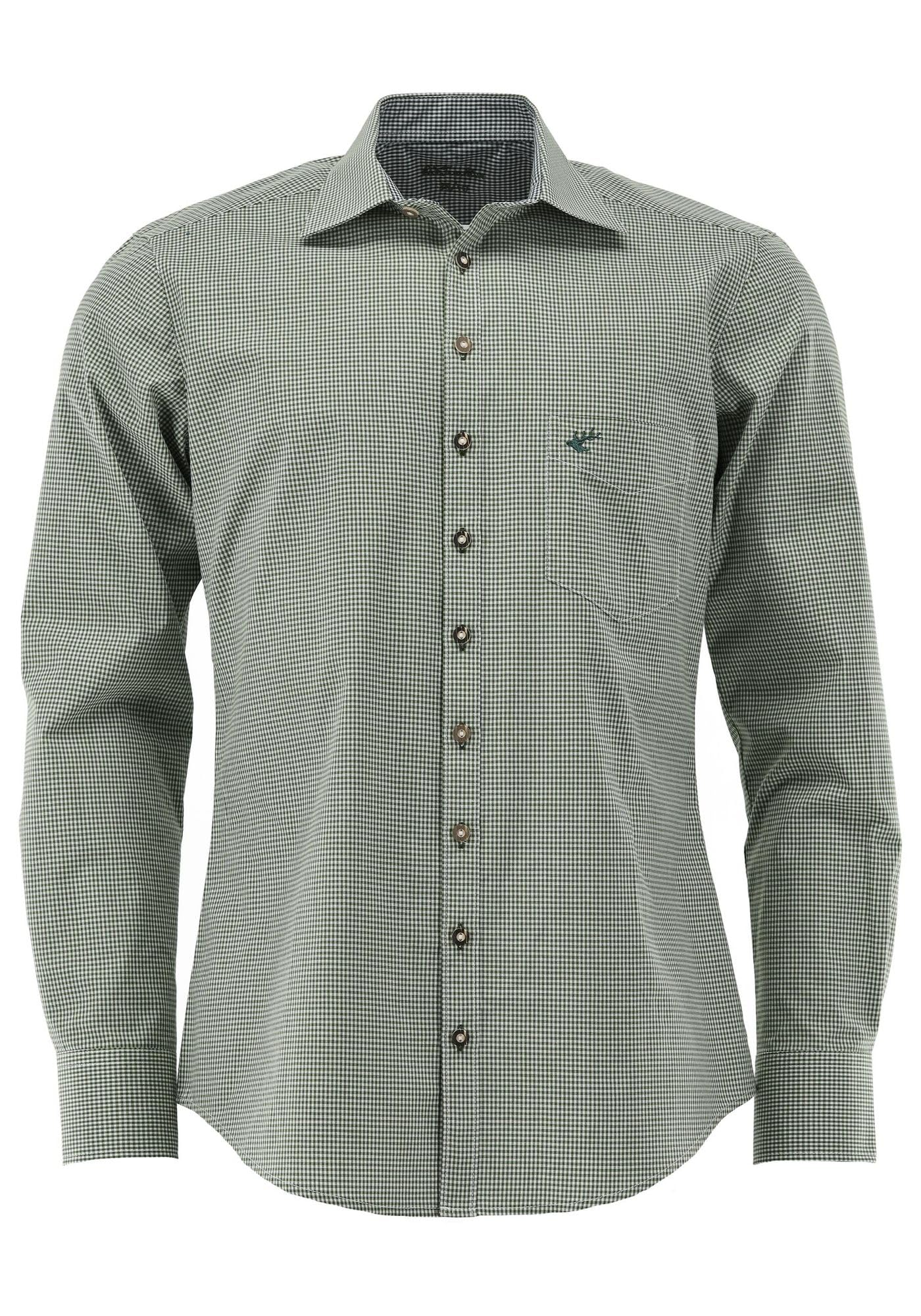os-trachten-wacodu-trachtenhemd-herren-slim-fit-kleinkaro image 7