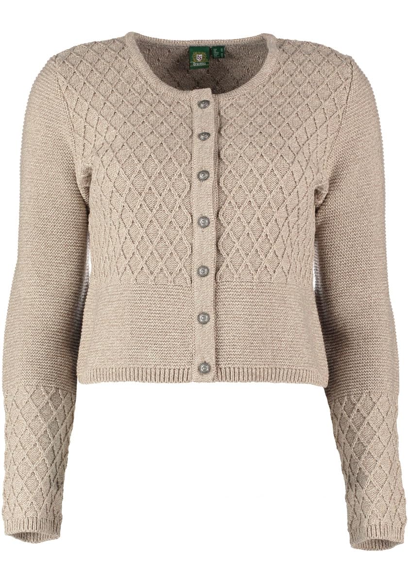 os-trachten-swoyar-damen-strickjacke-32-dunkelbraun-wolle image 7