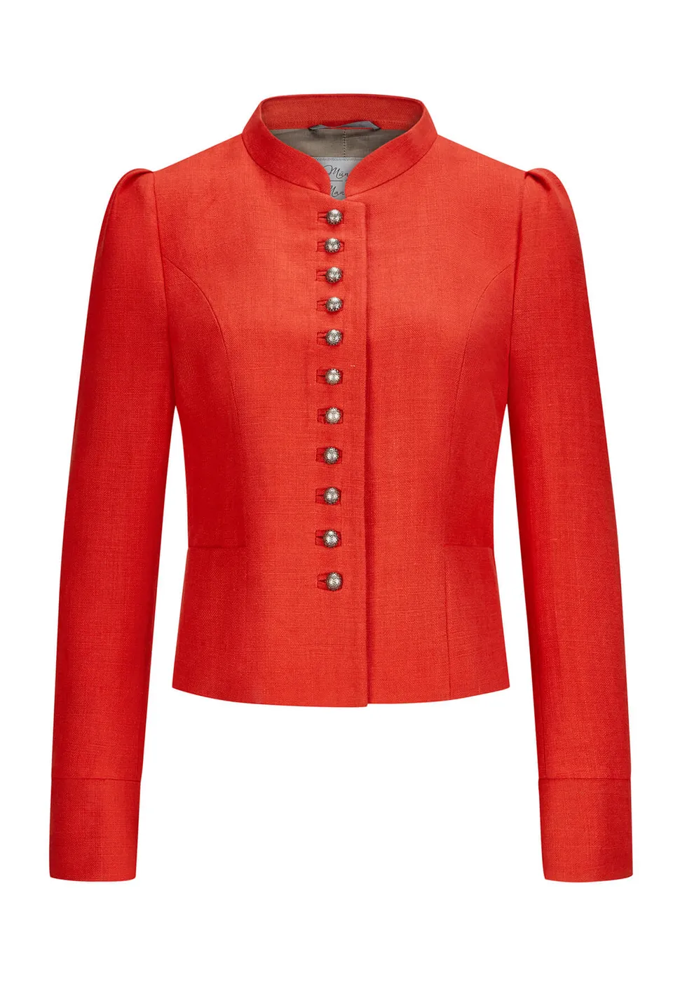 m-nchner-manufaktur-daisy-dirndljacke-leinen-koralle-38 image 1