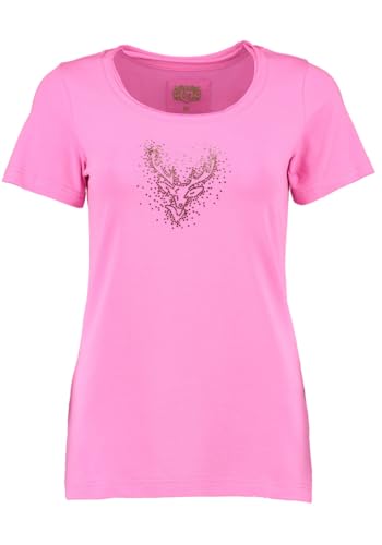 os-trachten-wimporo-t-shirt-damen-kurzarm-pailletten-hirsch image 8