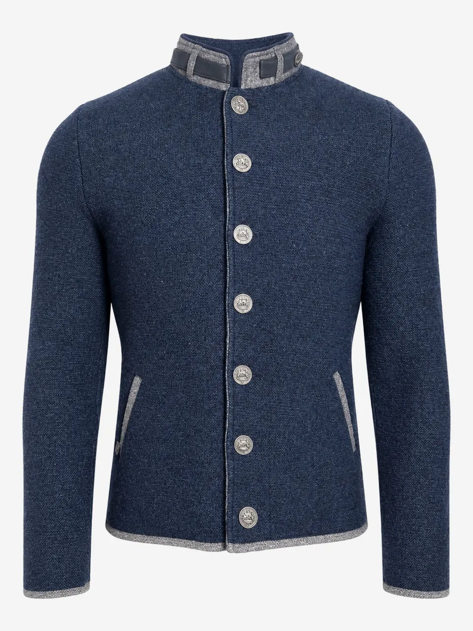 litzlfelder-jonas-strickjacke-herren-marineblau-merino image 1