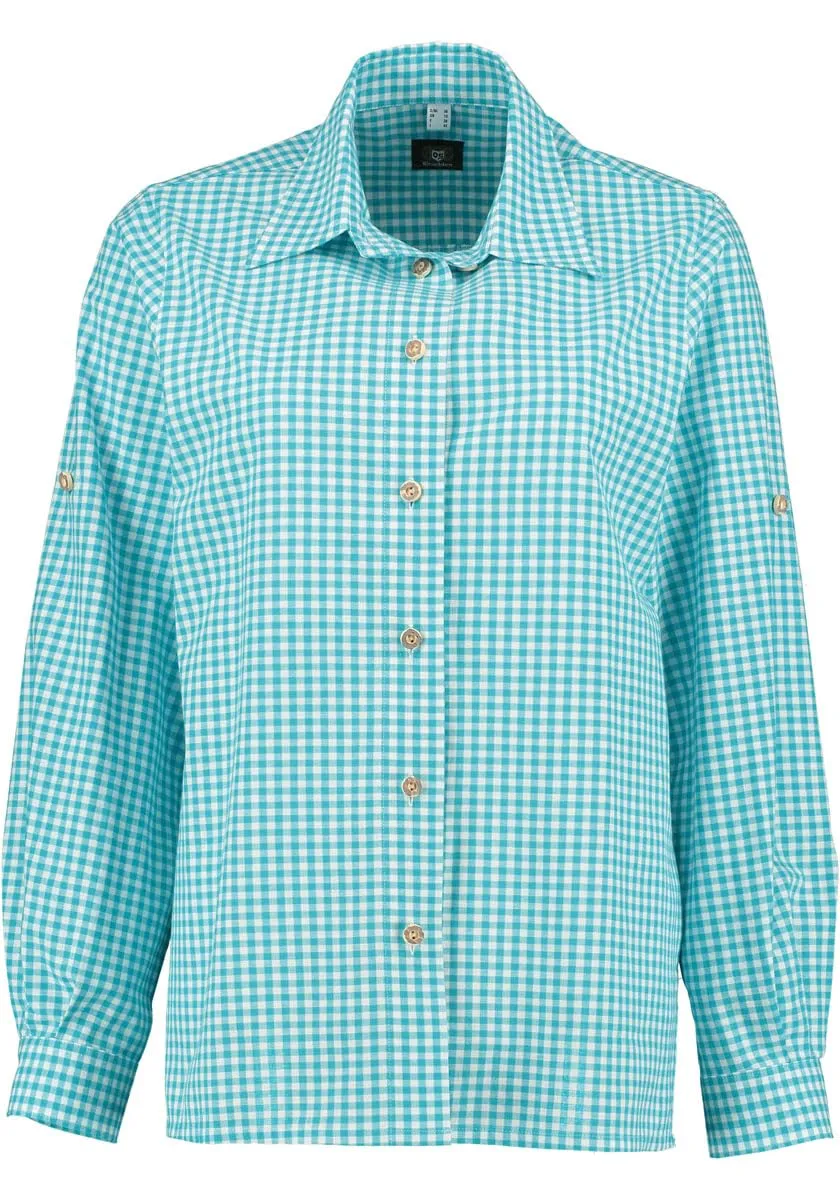 os-trachten-eretep-trachtenbluse-langarm-liegekragen-polyester image 1