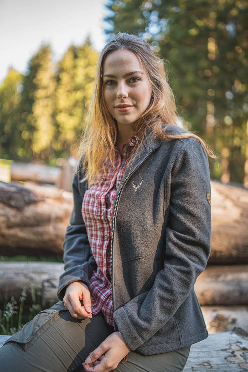 os-trachten-kroios-fleecejacke-anthrazit-38-hirsch-stick image 7