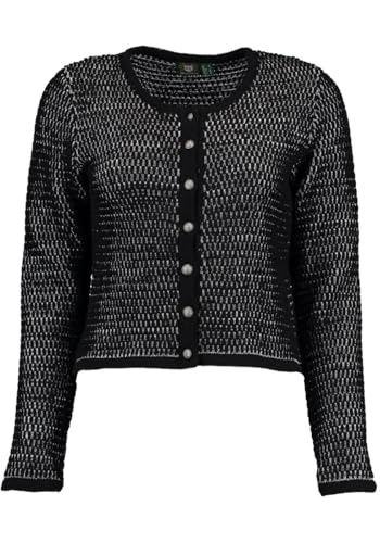 os-trachten-qoriva-strickjacke-damen-rundhals-zweifarbig image 6