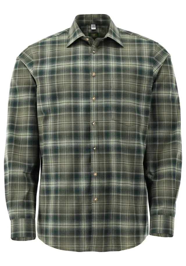 os-trachten-jagdhemd-salui-slim-fit-herren-47-48-langarm image 1