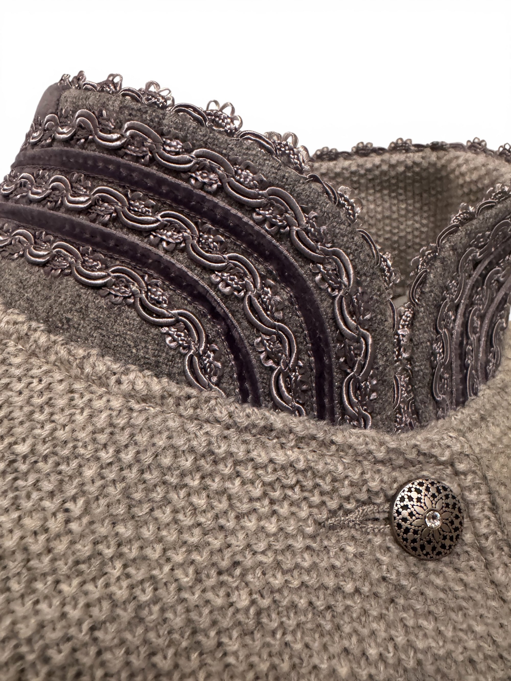litzlfelder-ariana-strickblazer-damen-silbergrau-schurwolle image 3