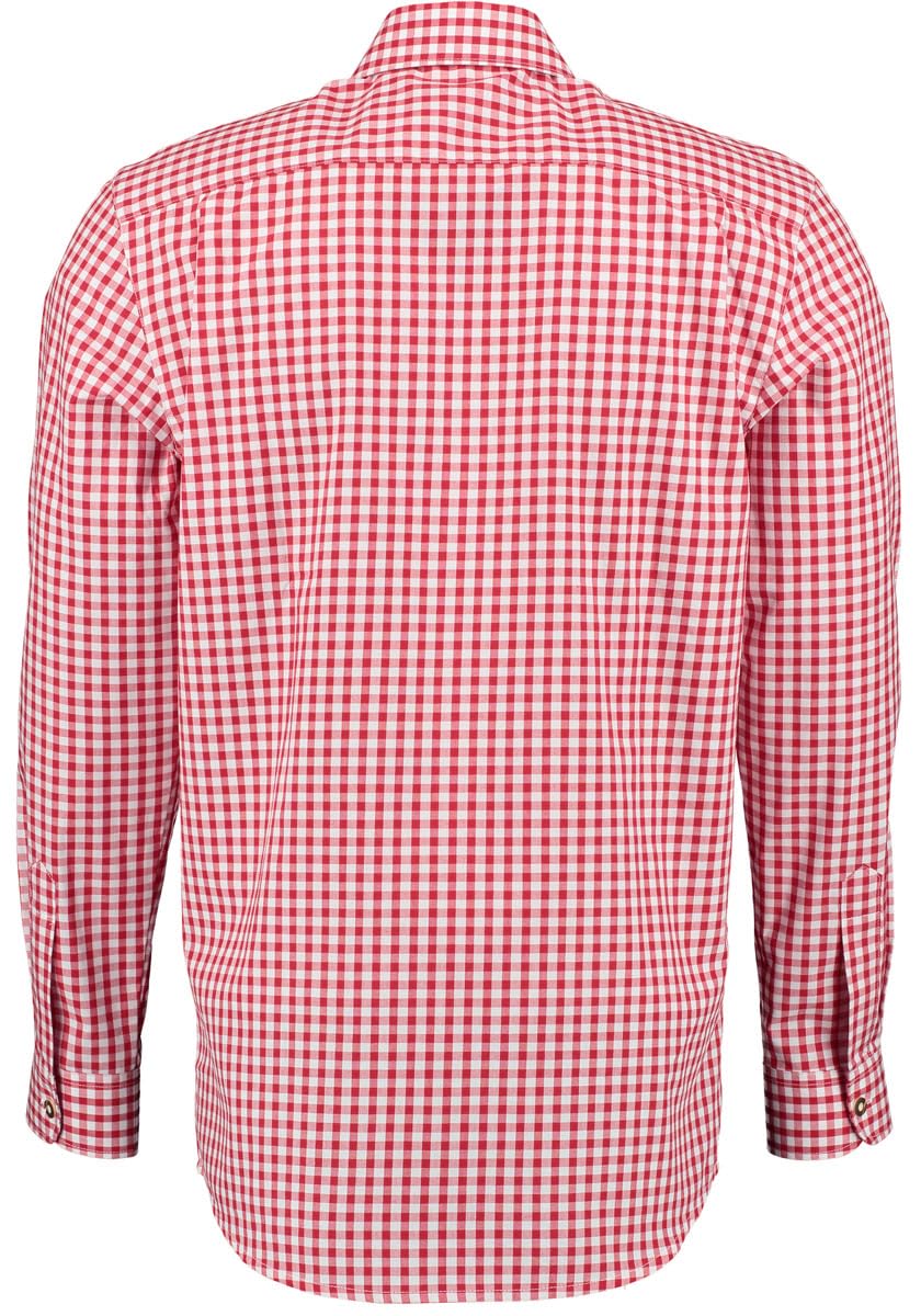 os-trachten-trufu-trachtenhemd-herren-karo-regular-fit image 3