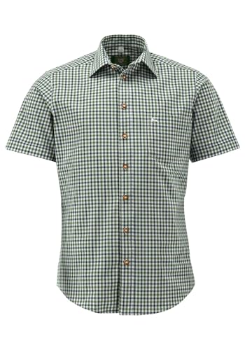 os-trachten-ipuve-trachtenhemd-herren-kurzarm-43-44-slim-line image 5