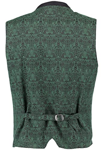 os-trachten-skisvy-trachtenweste-herren-48-khaki-jacquard image 6