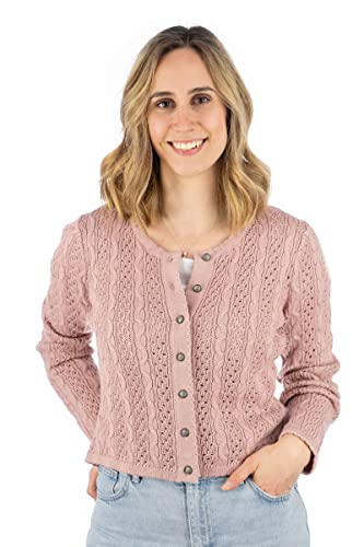 os-trachten-gleki-damen-trachten-strickjacke-zopfmuster-cardigan image 6