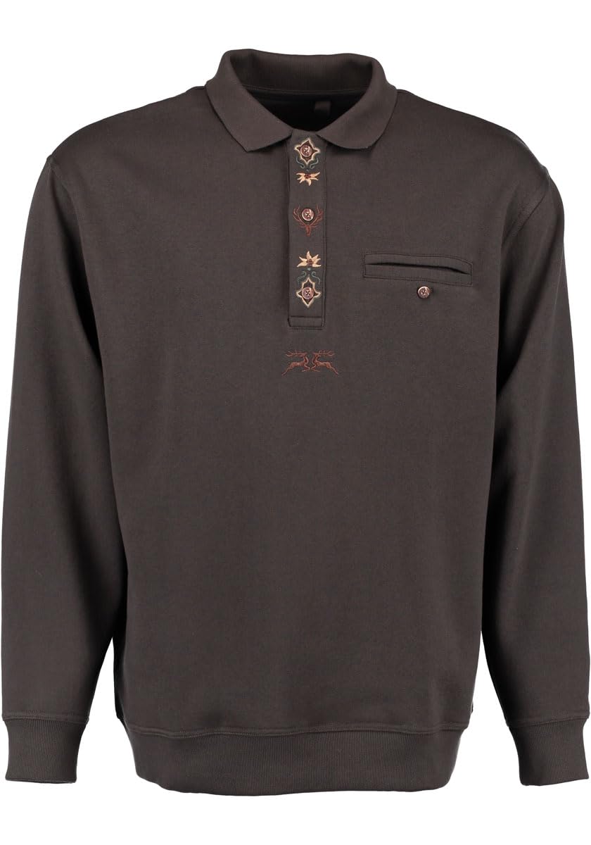 os-trachten-shuro-sweatshirt-gr-l-hirsch-edelwei image 1
