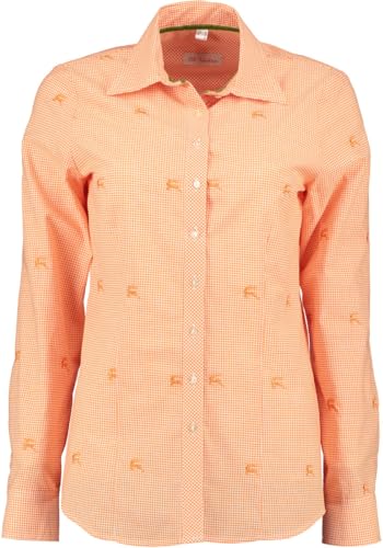os-trachten-trachtenbluse-oloni-langarm-orange-hirsch image 3