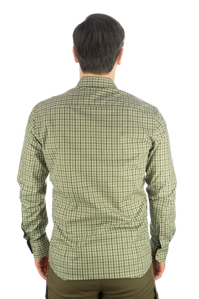 os-trachten-taseyo-jagdhemd-slim-fit-oliv-haifischkragen image 5