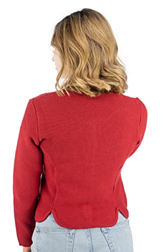 os-trachten-brytos-damen-strickjacke-trachten-cardigan-baumwolle image 8
