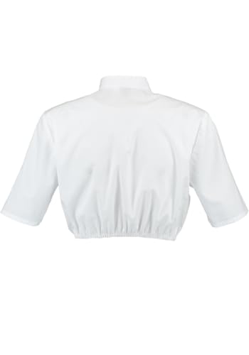 os-trachten-lorima-trachtenbluse-kurzarm-wei-unterziehbluse image 4