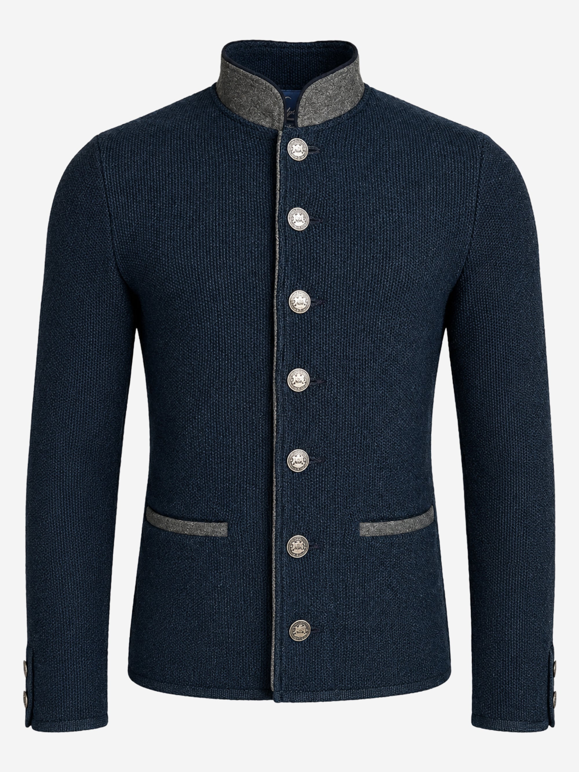 litzlfelder-herren-alex-trachtenjacke-marineblau-schurwolle image 1