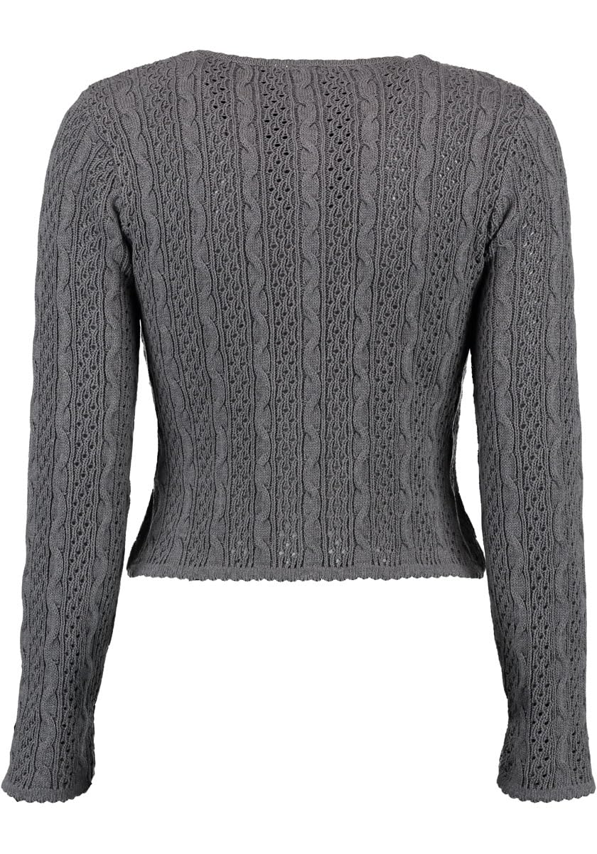os-trachten-tikepe-strickjacke-damen-gr-42-zopfmuster image 2