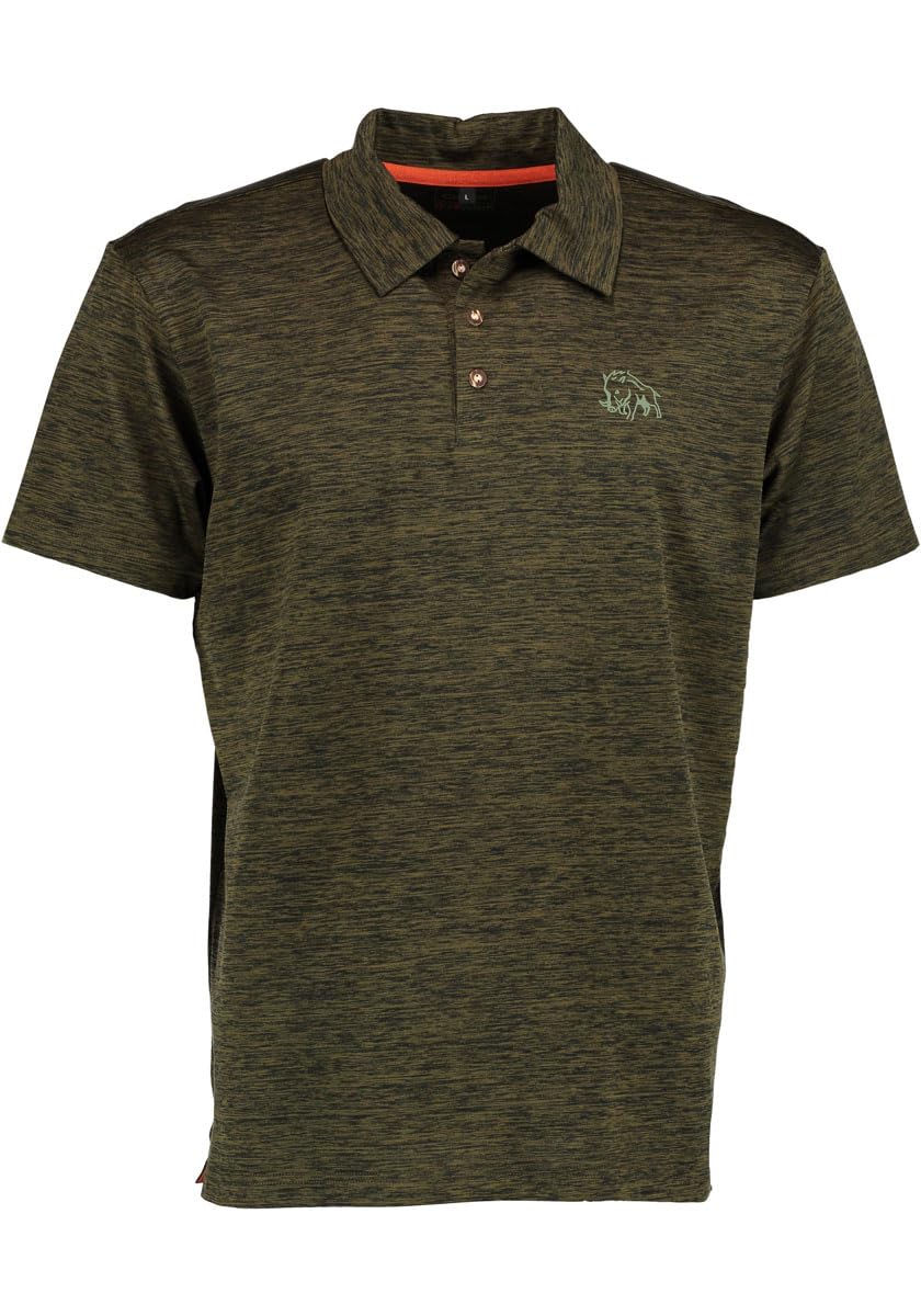 os-trachten-plogin-poloshirt-herren-xl-jagd-kurzarm image 1