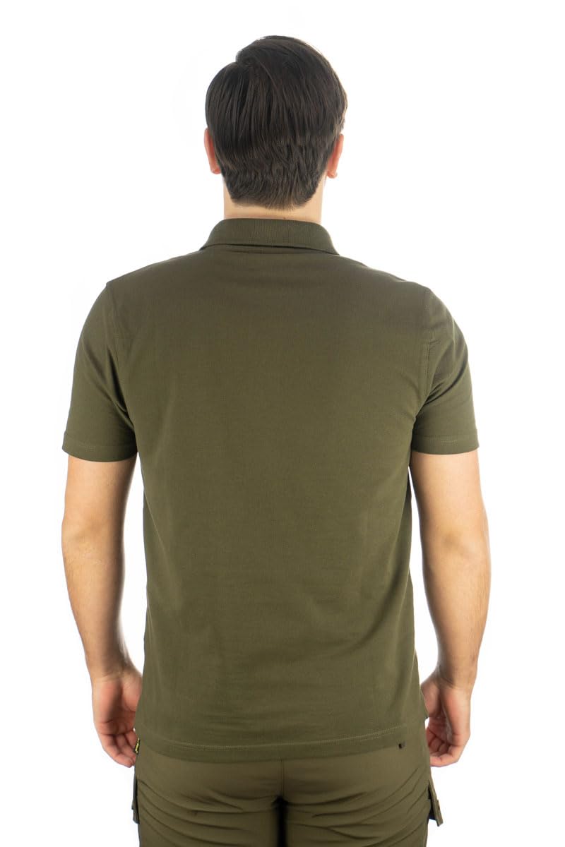 os-trachten-balun-poloshirt-kurzarm-xxl-oliv-baumwolle image 5