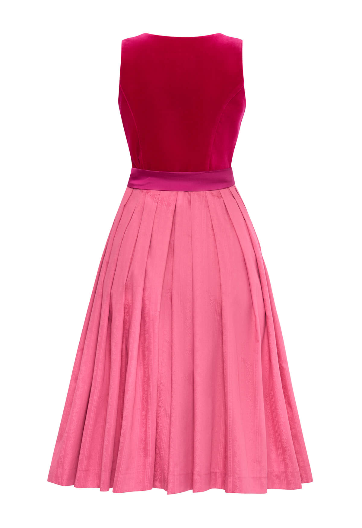 m-nchner-manufaktur-fanny-samt-dirndl-pink-fuchsia image 2