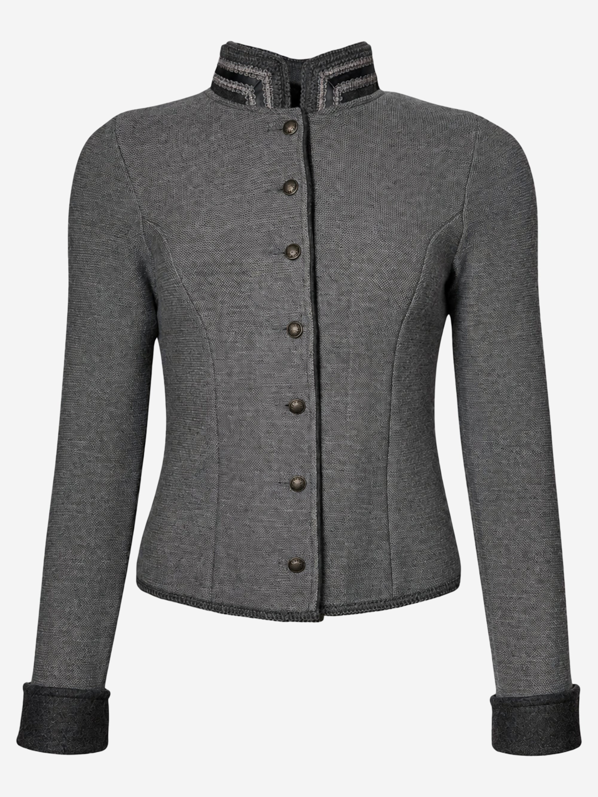litzlfelder-anja-trachtenjacke-damen-mittelgrau-merino image 1