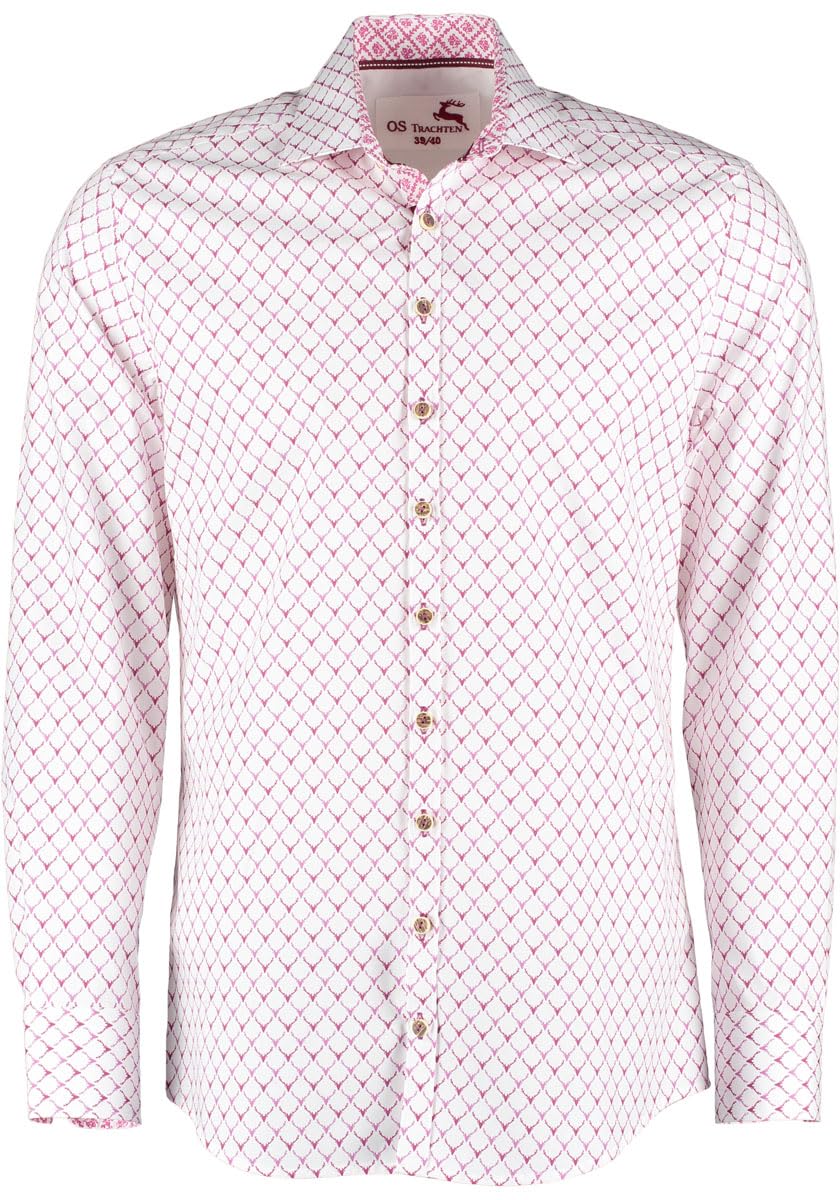 os-trachten-kedase-trachtenhemd-hirschgeweih-slim-fit image 5