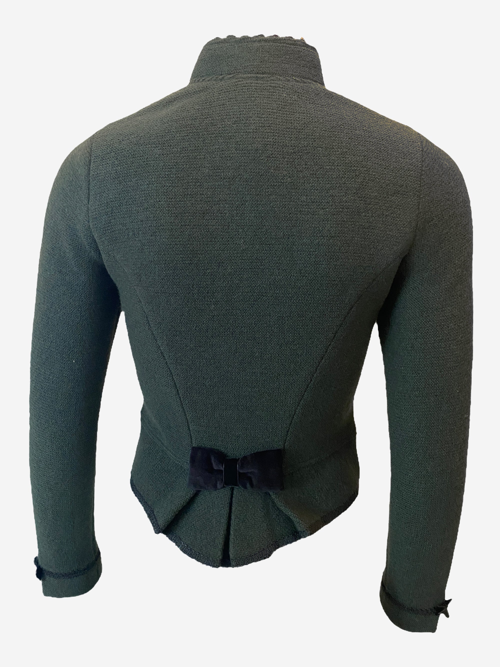 litzlfelder-damen-trachtenjacke-elisa-olivgr-n-merinowolle image 2