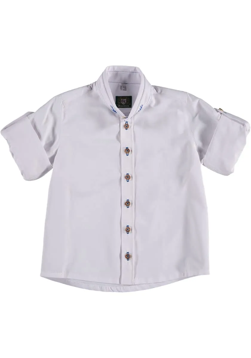 os-trachten-ojune-kinder-trachtenhemd-jungen-stehkragen-wei image 1